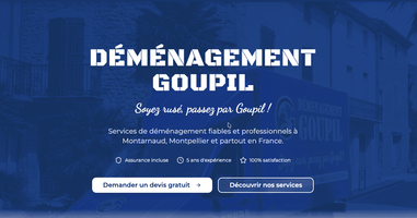 Logo Déménagement Goupil